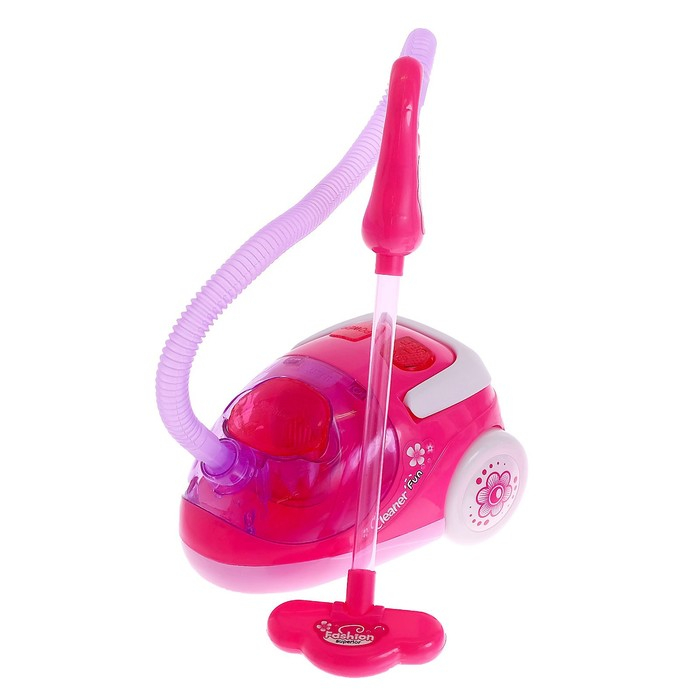 Набор &laquo;Хозяюшка&raquo;: пылесос со светом и звуком, принадлежности для уборки