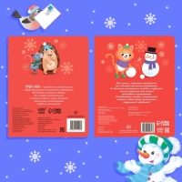 Набор картонных книжек &laquo;Новогодние загадки&raquo;, 2 шт., с окошками по 10 стр.