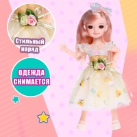 Кукла шарнирная &laquo;Алиса&raquo; в платье, МИКС