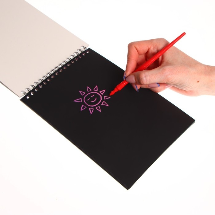 Блокнот-гравюра «Модная девочка», 10 листов, штихель Блокнот-гравюра «Модная девочка», 10 листов, штихель