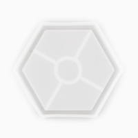 Молд силиконовый универсальный. Формочка для творчества &laquo;Поддон Шестиугольник&raquo;, 10,5 х 12 см