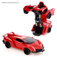 Робот инерционный «Автобот», трансформируется при столкновении, цвета МИКС Робот инерционный «Автобот», трансформируется при столкновении, цвета МИКС