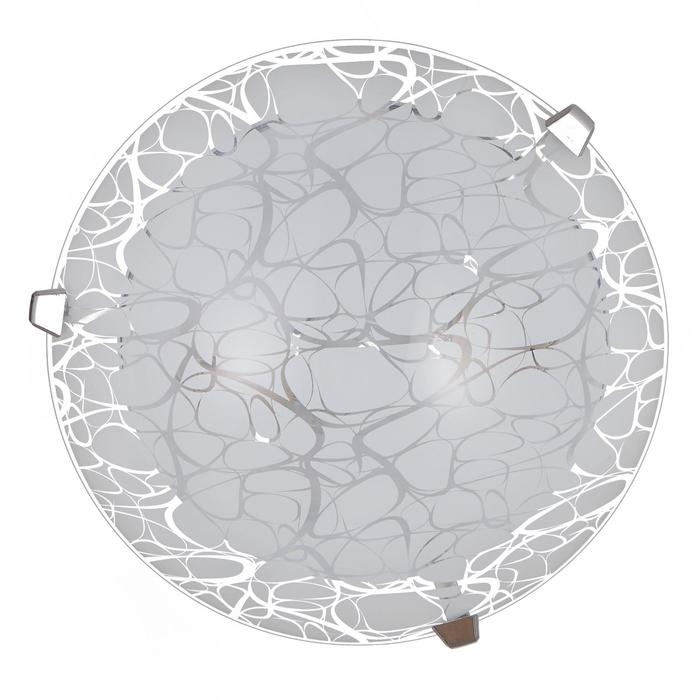 Светильник настенно-потолочная "Кракелюр 2 лампы " E27 60Вт  30 см.