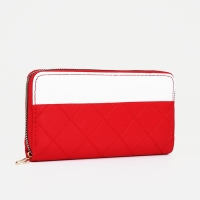 Кошелёк на молнии, цвет красный Кошелёк на молнии, цвет красный