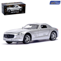 Машина металлическая &laquo;Премиум&raquo;, инерционная, свет и звук, масштаб 1:30