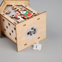 Ёлочная игрушка &laquo;Олень&raquo;, от батареек, свечение тёплое белое