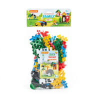 Конструктор &laquo;Семья&raquo;, 120 деталей