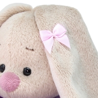 Мягкая игрушка «Зайка Ми», в сиреневом платье с блеском, 15 см Мягкая игрушка «Зайка Ми», в сиреневом платье с блеском, 15 см