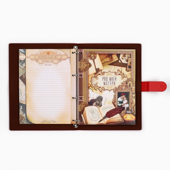 Родословная книга &laquo;Книга нашей семьи&raquo;, 65 листов, 32 х 23 см.