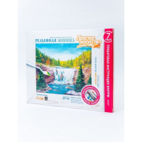 Рельефная живопись &laquo;Чарующий водопад&raquo;