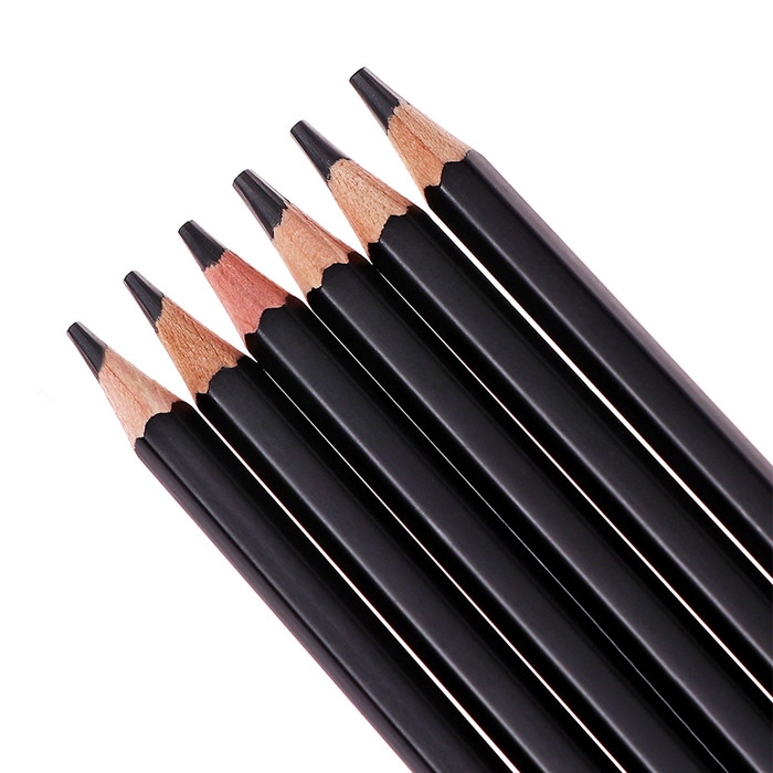 Набор карандашей чернографитных 6 штук (14В, 12В, 10В, 8В, 6В, 4В) Набор карандашей чернографитных 6 штук (14В, 12В, 10В, 8В, 6В, 4В)