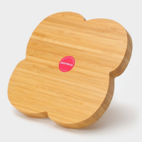 Менажница Доляна &laquo;Вертиго&raquo;, 19,5&times;19,5 см, бамбук