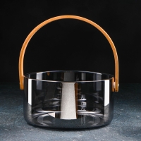 Ведро для льда стеклянное «Кайлас», 2,6 л, 20×10 см Ведро для льда стеклянное «Кайлас», 2,6 л, 20×10 см