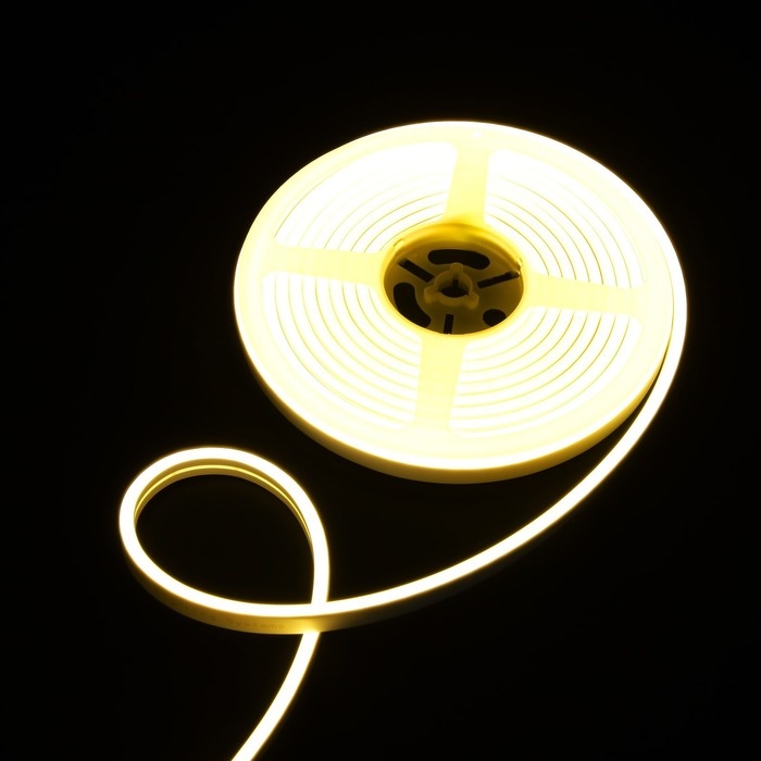 Гибкий неон General 6 &times; 12 мм, IP67, 5 м, SMD2835, 120 LED/м, 9,6 Вт/м, 12 В, свечение тёплое белое