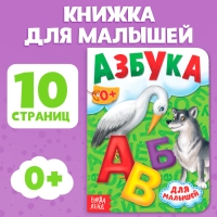 Книга картонная &laquo;Азбука&raquo;, 10 стр.
