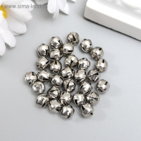 Набор декора для творчества металл "Серебро" d=0,6 см набор 30 шт Набор декора для творчества металл "Серебро" d=0,6 см набор 30 шт