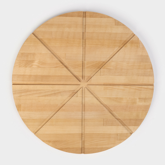 Доска для пиццы с потайными ручками Adelica «Итальяно», d=40 см, берёза Доска для пиццы с потайными ручками Adelica «Итальяно», d=40 см, берёза