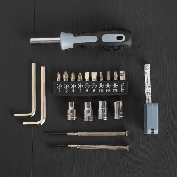 Набор инструментов в гантеле &laquo;Хотелось бы алкоголь, но нет&raquo;, 20 предметов