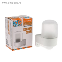 Светильник TDM НПБ 400-2П "Народный", Е27, 60 Вт, IP54, до +100°, настенный, белый Светильник TDM НПБ 400-2П "Народный", Е27, 60 Вт, IP54, до +100°, настенный, белый