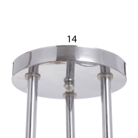 Люстра "Грета"БП 3х40Вт Е27 Хром МОДЕЛЬ: 2600553