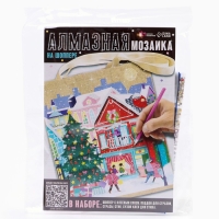 Шоперы с алмазной мозаикой &laquo;Новый год&raquo;