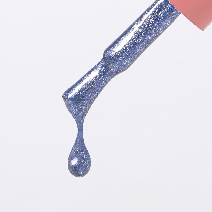 Гель лак для ногтей &laquo;CAT`S EYE GENTLE&raquo;, 3-х фазный, 10 мл, LED/UV, цвет синий (54)