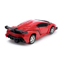 Робот радиоуправляемый &laquo;Ламбо&raquo;, трансформируется с пульта, масштаб 1:18, цвет красный
