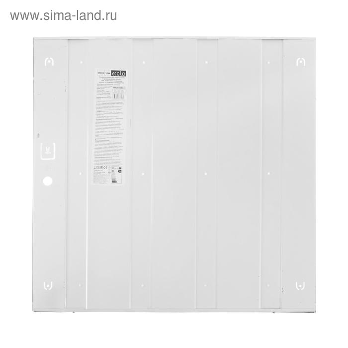 Панель светодиодная универсальная Ecola, 36 Вт, 6500 К, 220 В, 595х595х19 мм, призма Панель светодиодная универсальная Ecola, 36 Вт, 6500 К, 220 В, 595х595х19 мм, призма