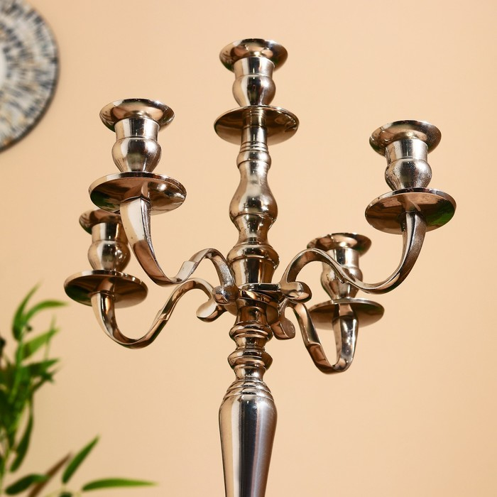 Подсвечник  "Изобилие цвета" 31х31х51 см