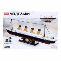 Конструктор Модельки &laquo;Титаник&raquo;, 481 деталь