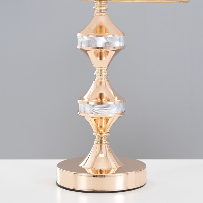 Лампа настольная 58077/1 E27 40Вт золото 25х25х42см RISALUX