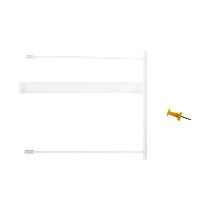 Набор механизмов для скоросшивания СТАММ, пластик, 25 шт., прозрачные