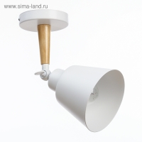 Спот "Цилиндр малый" 1x40Вт E27 белый 12х20х20 см Спот "Цилиндр малый" 1x40Вт E27 белый 12х20х20 см