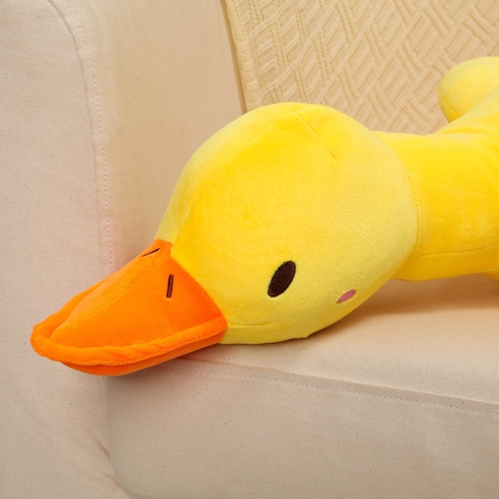 Шкурка мягкой игрушки "Гусь", 80 см, цвет жёлтый
