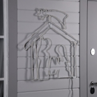 Неоновая фигура &laquo;Рождественский вертеп&raquo;, 85 &times; 75 см, 896 LED, 220 В, свечение тёплое белое