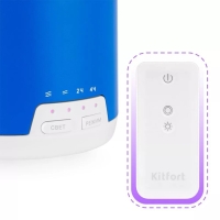 Увлажнитель воздуха Kitfort КТ-2887-3, ультразвуковой, 15.6 Вт, 0.24 л, синий Увлажнитель воздуха Kitfort КТ-2887-3, ультразвуковой, 15.6 Вт, 0.24 л, синий