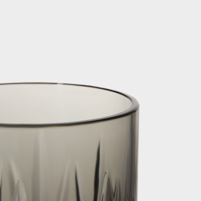 Стакан &laquo;Грани&raquo;, 450 мл, 8&times;14 см, цвет коричневый