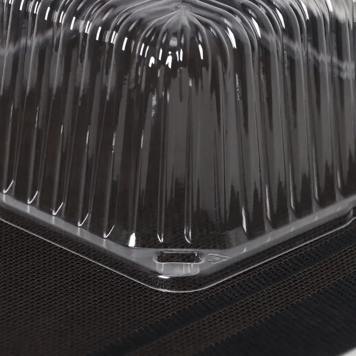 Крышка для тортницы пластиковая одноразовая ИП-43, 18,5&times;18,5&times;10,5 см, внутренний 16&times;16&times;10 см, 480 шт/уп