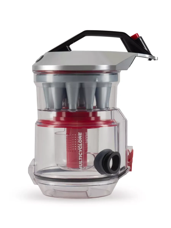 Пылесос HYV-C2950 2400Вт черный красный