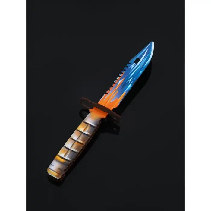 Набор сувенирное оружие &laquo;Некромантика&raquo;, автомат М4А4, пистолет с глушителем, нож-штык, 3 шт