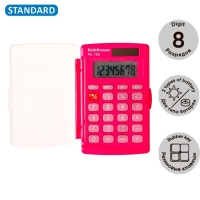 Калькулятор карманный 8-разрядов ErichKrause PC-103 Neon, розовый Калькулятор карманный 8-разрядов ErichKrause PC-103 Neon, розовый