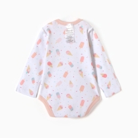 Боди детское с длинным рукавом, цвет белый, рост 62 см Боди детское с длинным рукавом, цвет белый, рост 62 см