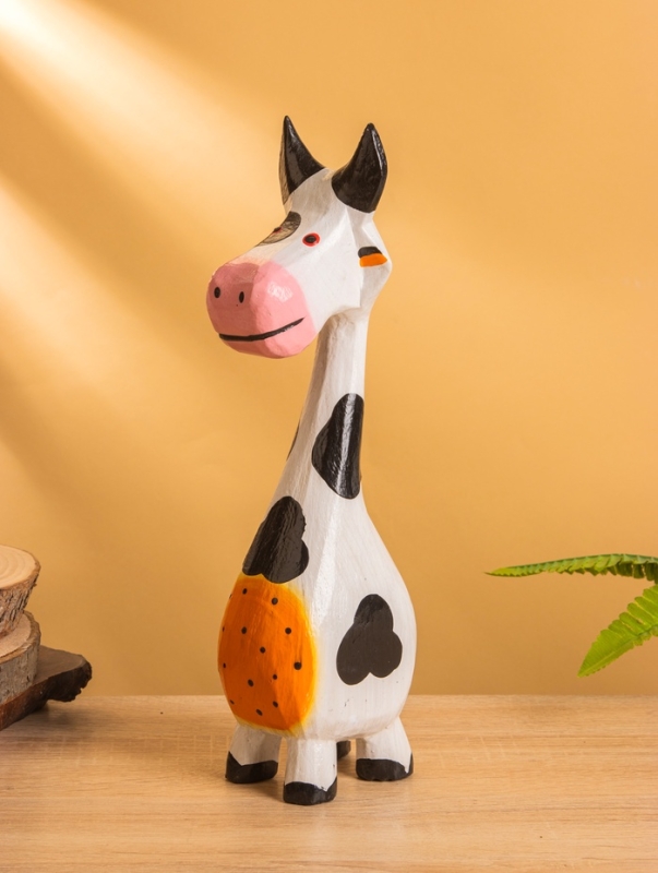 Сувенир "Коровка" дерево 10х7х30 см