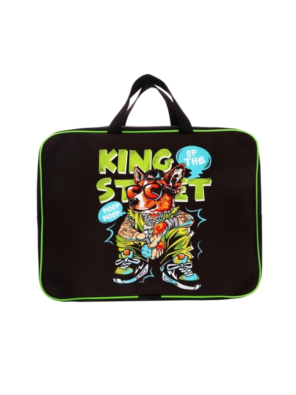 Папка с ручками текстильная А4, 360&times;245&times;70 мм, Calligrata TOP &laquo;На стиле&raquo;