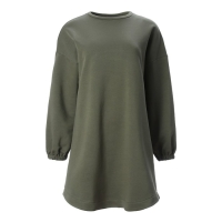 Платье женское MINAKU: Casual Collection цвет хаки, р-р 48