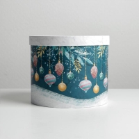 Коробка подарочная «Счастья в новом году», 15 х 18 см, Новый год Коробка подарочная «Счастья в новом году», 15 х 18 см, Новый год