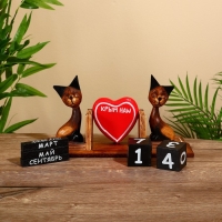 Настольный календарь "Кошки" 6,5х28х15 см