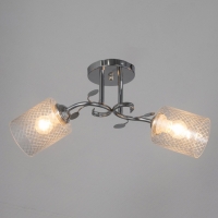 Люстра "Клара" 2х40Вт Е27 хром