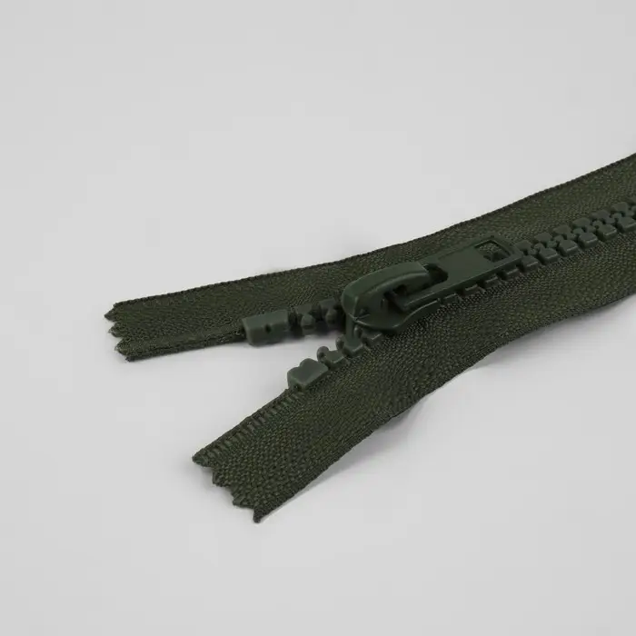 Молния &laquo;Трактор&raquo;, №8, неразъёмная, замок автомат, 18 см, хаки