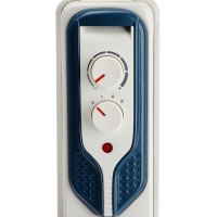 Обогреватель ENGY EN-2507, маслянный, 1500 Вт, 20 м&sup2;, 7 секций, белый